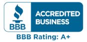 BBB Accredited Business: A+ Rating
